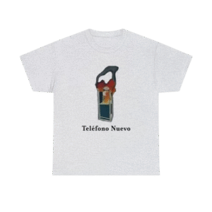 BURNING TELEPHONE ASH COTTON TEE