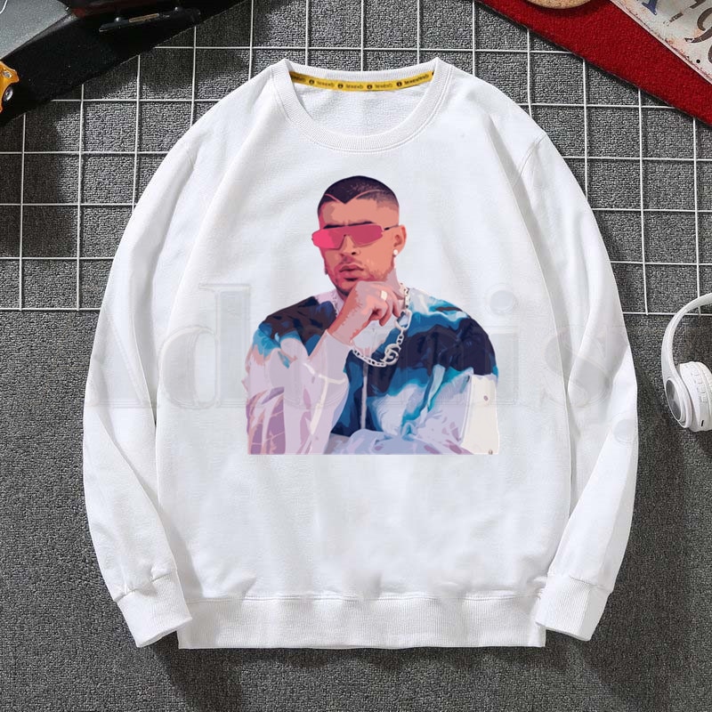 Bad Bunny Sweatshirts - Sweatshirt Bad Bunny Estamos Bien 2 Bad Bunny Sweatshirts - Sweatshirt Bad Bunny Estamos Bien 2