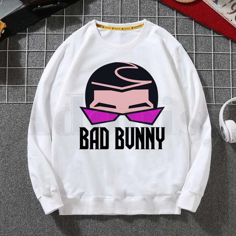 Bad Bunny Sweatshirts - Sweatshirt Bad Bunny Estamos Bien 9 Bad Bunny Sweatshirts - Sweatshirt Bad Bunny Estamos Bien 9