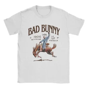 Bad Bunny T-Shirt - Bad Bunny Nadie Sabe Album T-Shirts